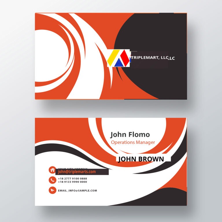 Cooperate business card