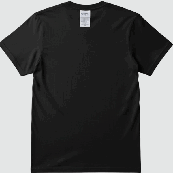 black Gildan t shirts