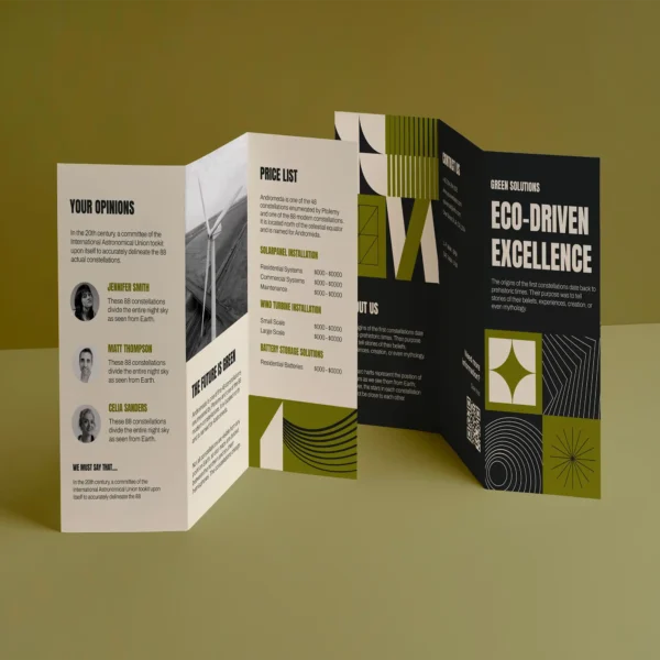 Z-Fold Brochures